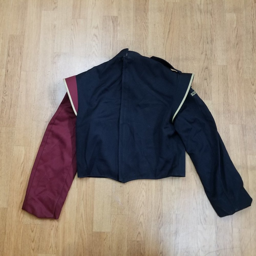 Marching Band Jacket Black & Red DeMoulin - Picture 4 of 5